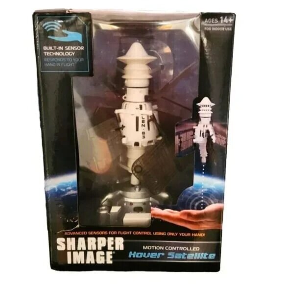 Sharper Image Motion Control Hover Satellite Built-In Sensor Tech Indoor Use 14+ - Picture 10 of 13